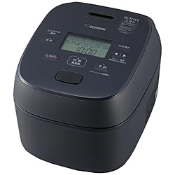 (中古)ZOJIRUSHI (展示品) 圧力IH炊飯ジャー 極め炊き スレートブラック NW-MC07 [4合 /圧力IH](276-ud)