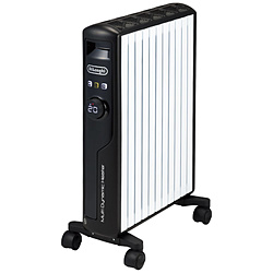 (中古)デロンギ (中古品) マルチダイナミックヒーター ピュアホワイト + マットブラック MDHS15-BK [最大13畳](305-ud)の通販は 32,428円