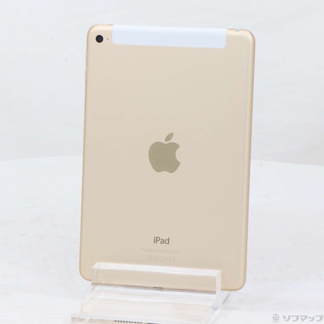 中古 Apple Ipad Mini 4 16gb ゴールド Mk712j A Softbank 196 Ud の通販はau Pay マーケット ソフマップ