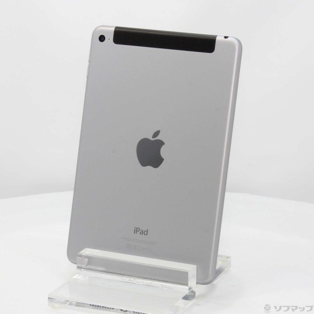 中古)Apple iPad mini 4 128GB スペースグレイ MK762J/A SIMフリー(269 