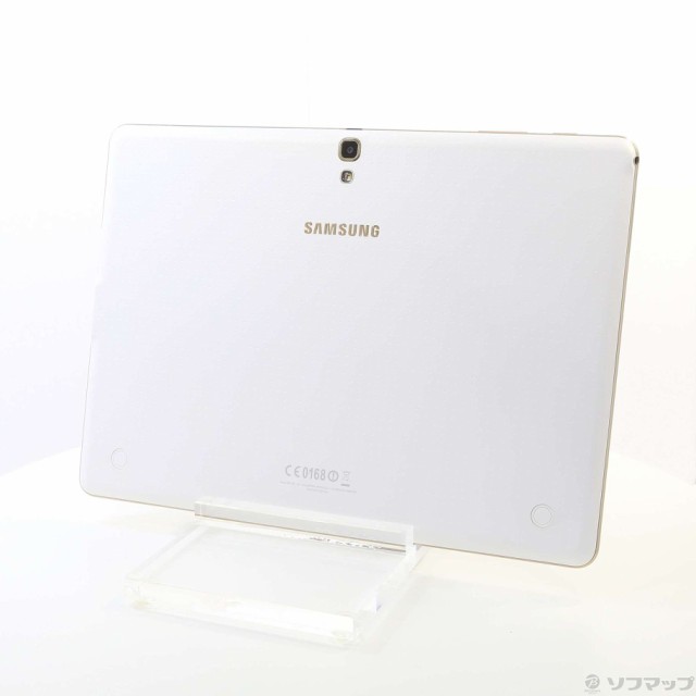 (中古)SAMSUNG GALAXY Tab S 32GB ダズリングホワイト SMT800NZWEXJP Wi-Fi(349-ud)