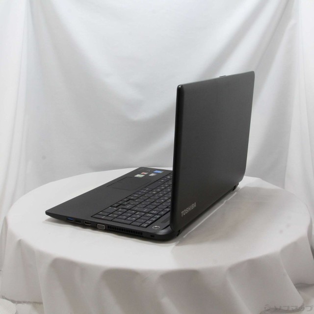 (中古)TOSHIBA 格安安心パソコン dynabook B25/66NB PB25-66NSPB ブラック  ※バッテリー完全消耗(262-ud)｜au PAY マーケット