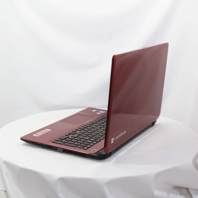 中古)TOSHIBA dynabook T45/PRD PT45PRX-SHAD モデナレッド(258-ud)の