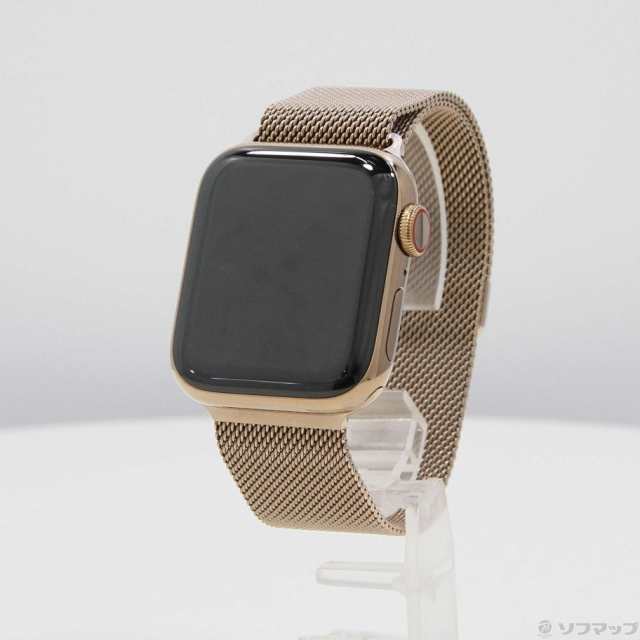 Apple (展示品) Apple Watch Series 5 GPS + Cellular 40mm ゴールド