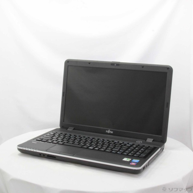 (中古)FUJITSU 格安安心パソコン LIFEBOOK AH32/M FMVA32MBP マットブラック  ※バッテリー完全消耗(269-ud)｜au PAY マーケット