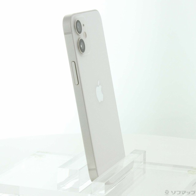 中古)Apple iPhone12 mini 128GB ホワイト MGDM3J/A SIMフリー(381-ud