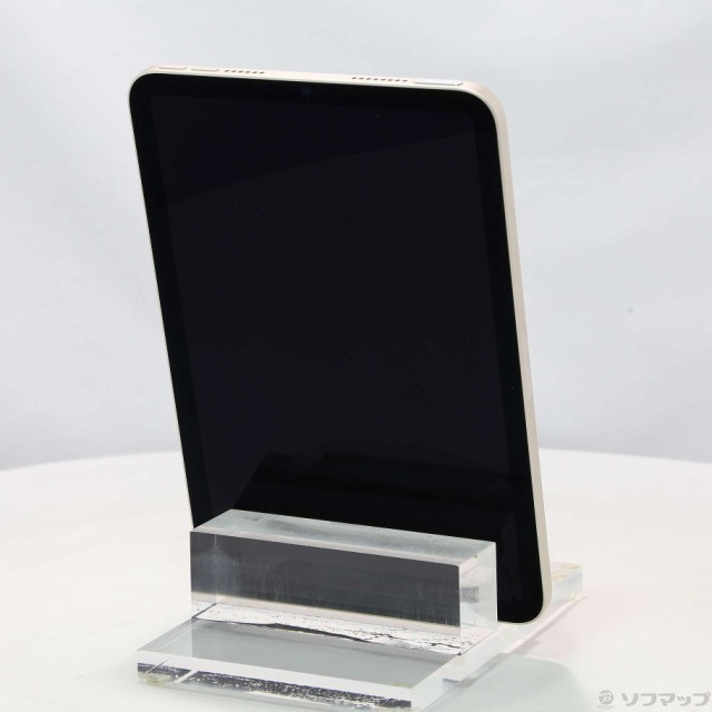 Apple(アップル) iPad mini 第6世代 64GB スターライト MK7P3J／A Wi-Fi〔262-ud〕 
