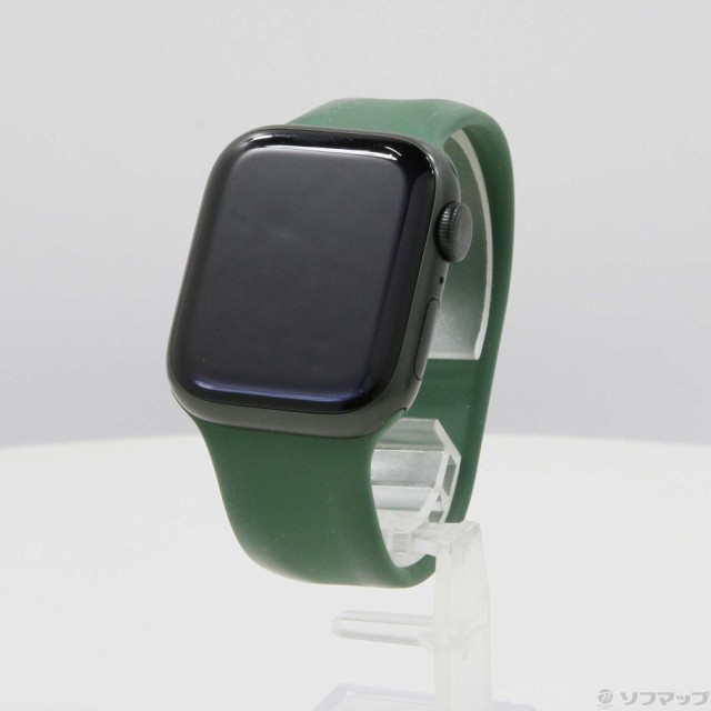 中古)Apple Apple Watch Series 7 GPS 41mm グリーンアルミニウム