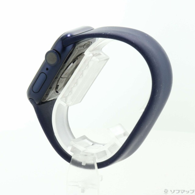 Apple Watch 6 40mm ブルーアルミニウムケース ディープネイビー - 時計