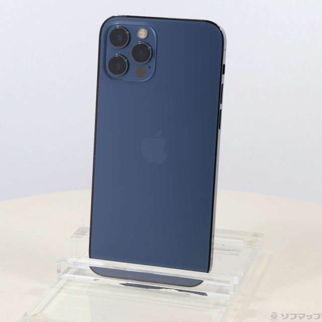 (中古)Apple iPhone12 Pro 128GB パシフィックブルー MGM83J/A SIMフリー(381-ud)｜au PAY マーケット