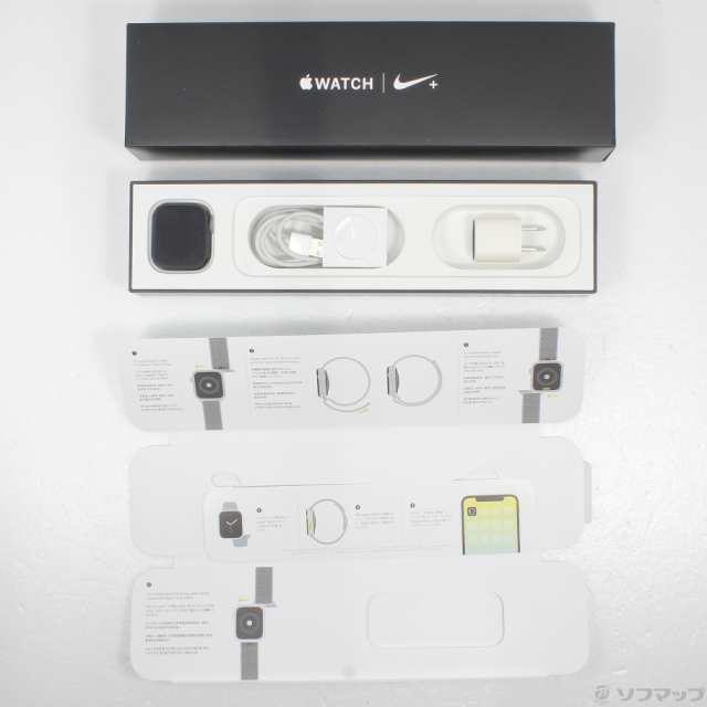 中古)Apple Apple Watch Series 4 Nike+ GPS 40mm スペースグレイ ...