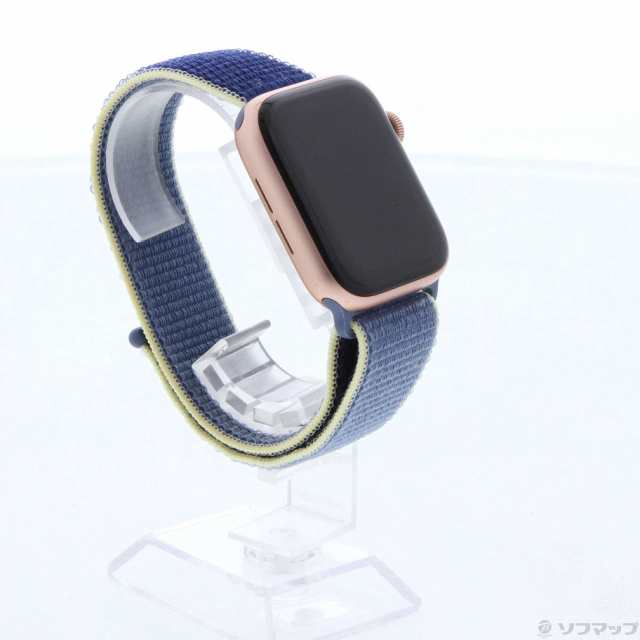 中古)Apple Apple Watch Series 5 GPS 44mm ゴールドアルミニウム ...