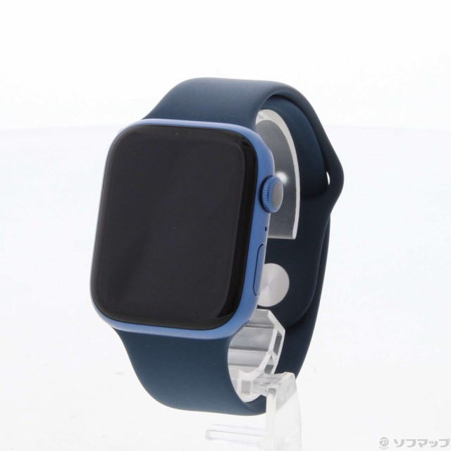 Apple (展示品) Apple Watch Series 7 GPS 45mm ブルーアルミニウム