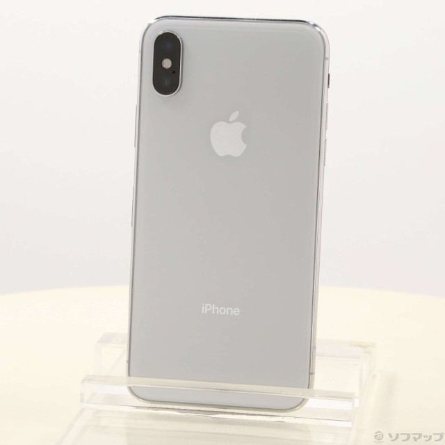 Apple iPhoneX 256GB シルバー MQC22J/A SIMフリー(344-ud) 【史上最も