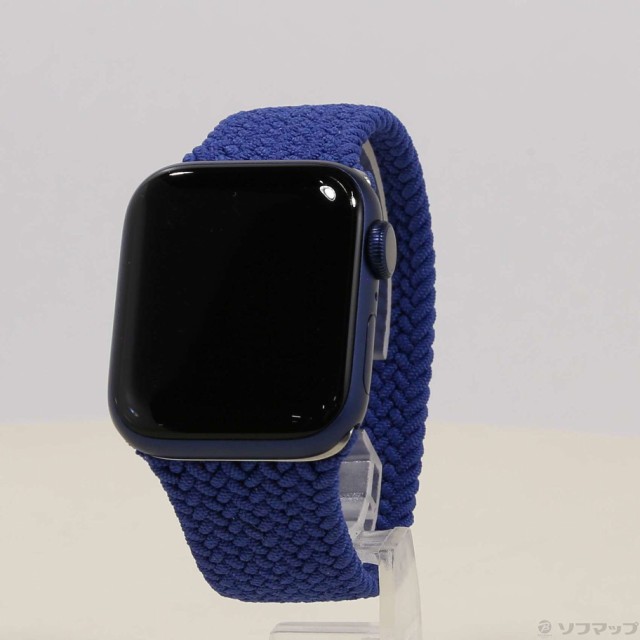 中古)Apple Apple Watch Series 6 GPS 40mm ブルーアルミニウムケース