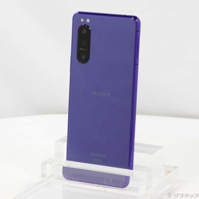 スケールモデル 新作 中古)SONY Xperia 5 II 128GB パープル SO-52A docomoロック解除 スマートフォン本体