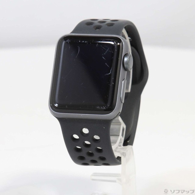 中古)Apple Apple Watch Series 2 Nike+ 38mm スペースグレイ