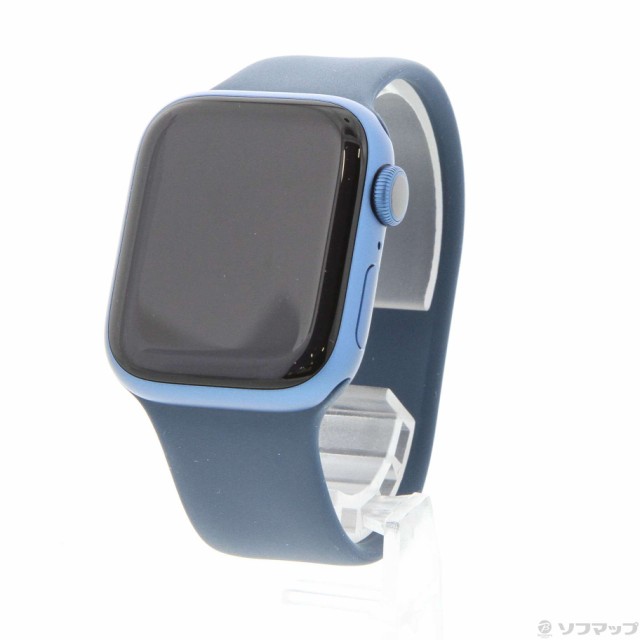 Apple Apple Watch Series 7 GPS 41mm ブルーアルミニウムケース