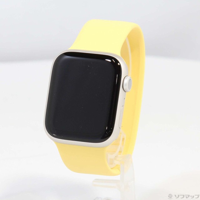 中古)Apple Apple Watch Series 8 GPS 45mm スターライトアルミニウム