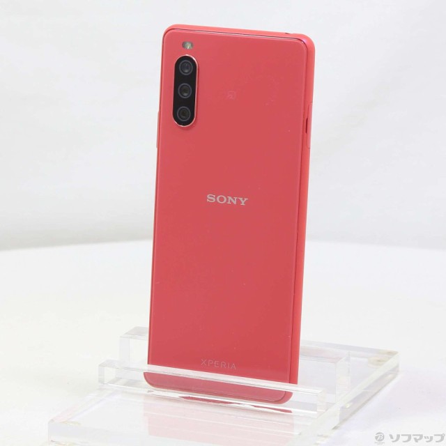 ✨ジャパン✨ ()SONY Xperia 10 III 128GB ピンク SOG04 auロック解除