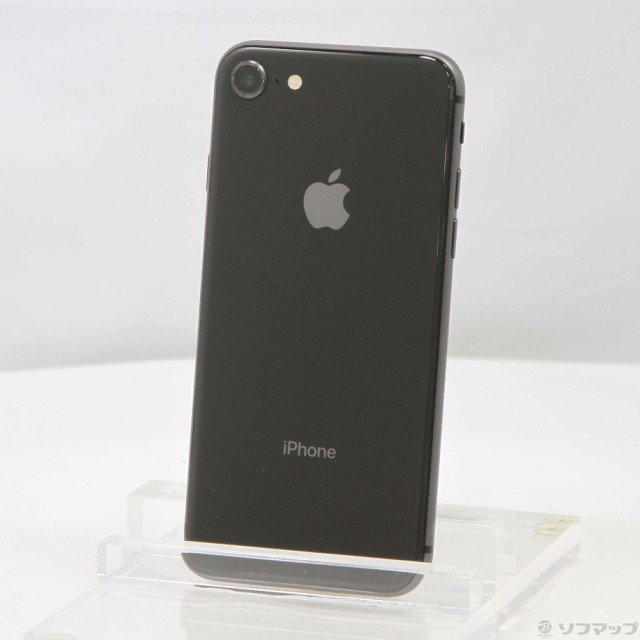 Apple iPhone8 64GB スペースグレイ MQ782J/A SIMフリー(348-ud