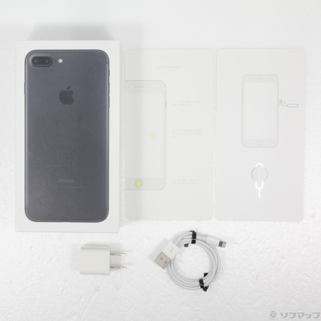 中古〕Apple(アップル) iPhone7 Plus 32GB ブラック MNR92J／A SIMフリー〔371-ud〕 通販 