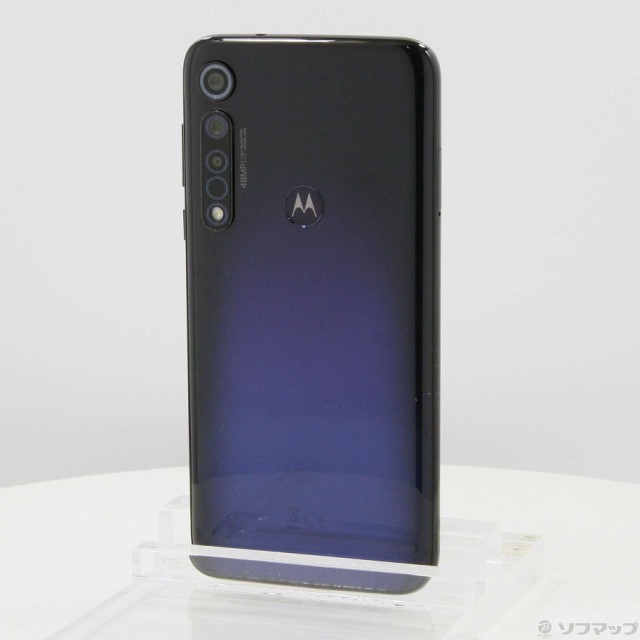 Motorola  simフリー moto g8 plus コズミックブルー