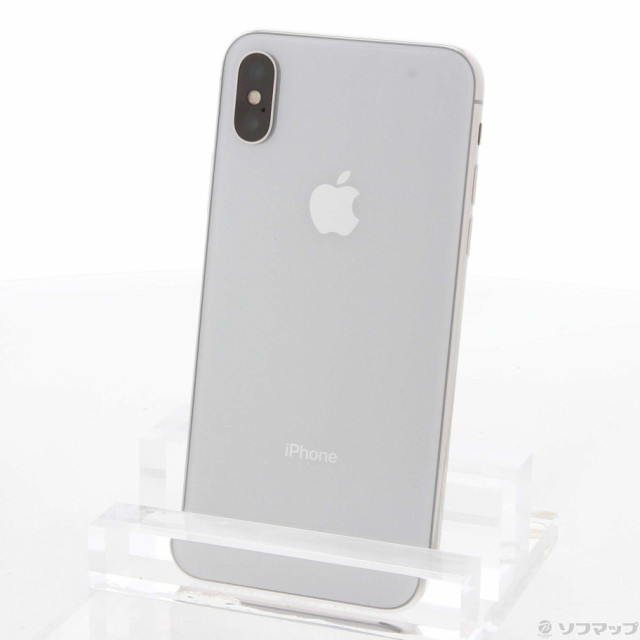 話題の最新アイテム ()Apple iPhoneX 64GB シルバー MQAY2J/A SIM