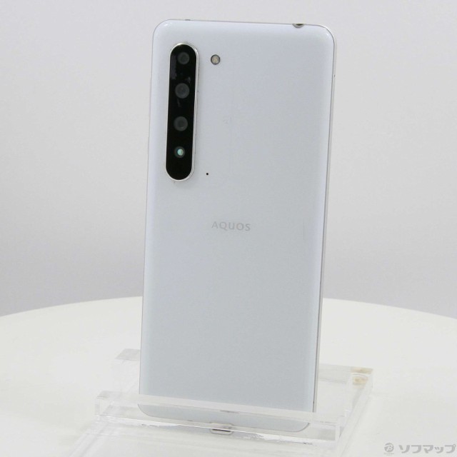 即納・全国送料無料 ()SHARP AQUOS R5G 256GB オーロラホワイト 908SH