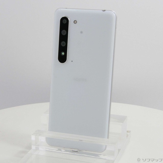 スクエアリーフ」 ()SHARP AQUOS R5G 256GB オーロラホワイト 908SH