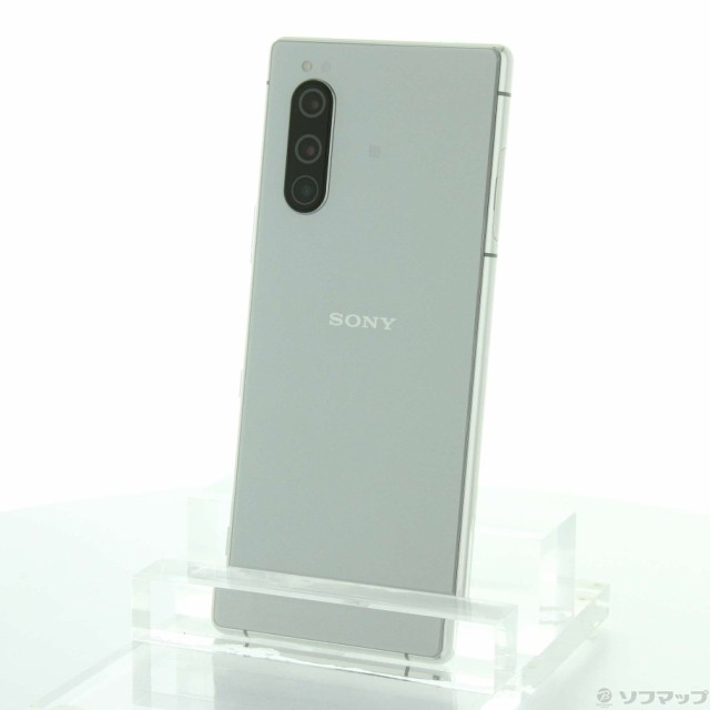 リアル 【中古】SONY(ソニー) Xperia 5 64GB グレー 901SO SoftBank