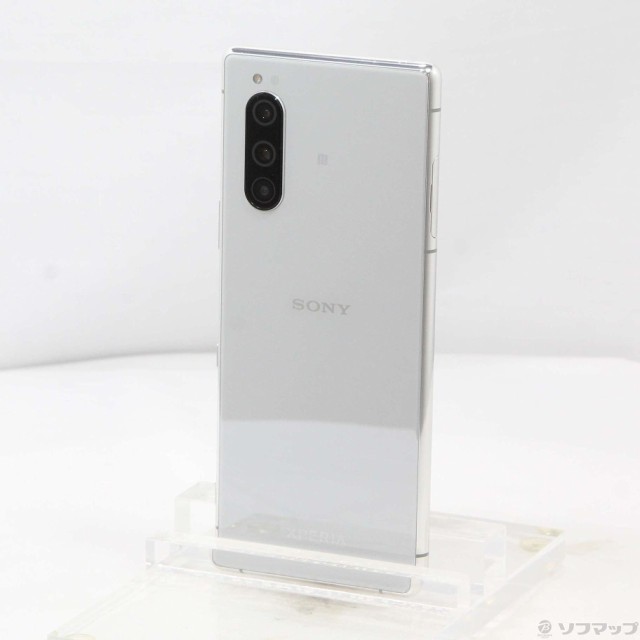 純正通販売 【中古】SONY(ソニー) Xperia 5 64GB グレー 901SO