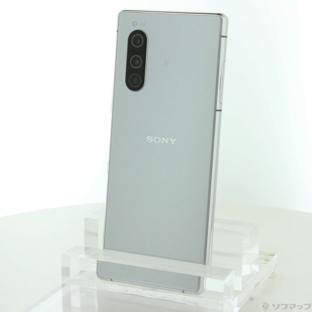 ○正規品販売中○ ()SONY Xperia 5 64GB グレー 901SO SoftBankロック