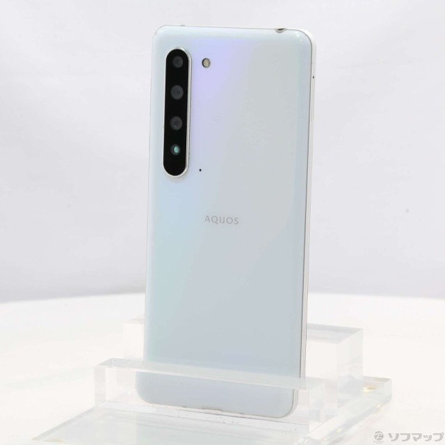 下旬以降発送予定 ()SoftBank AQUOS R5G 256GB オーロラホワイト 908SH