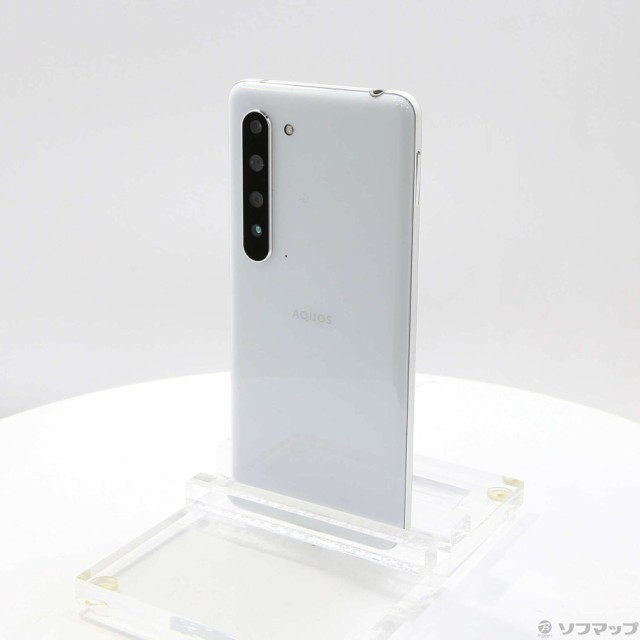 今年人気のブランド品や ()SHARP AQUOS R5G 256GB オーロラホワイト