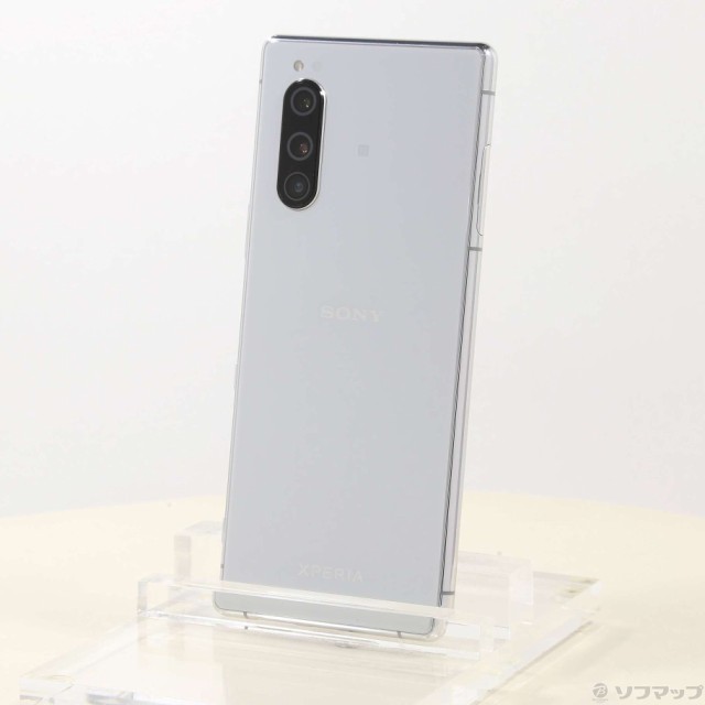 高級素材使用ブランド ()SONY Xperia 5 64GB グレー 901SO SoftBank