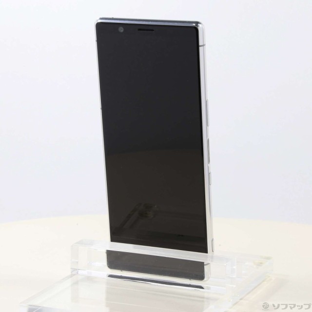 中古)SONY Xperia 5 64GB グレー 901SO SoftBankロック解除SIMフリー