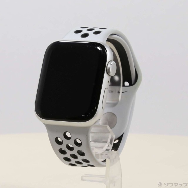 中古)Apple Apple Watch SE 第1世代 Nike GPS 44mm シルバー