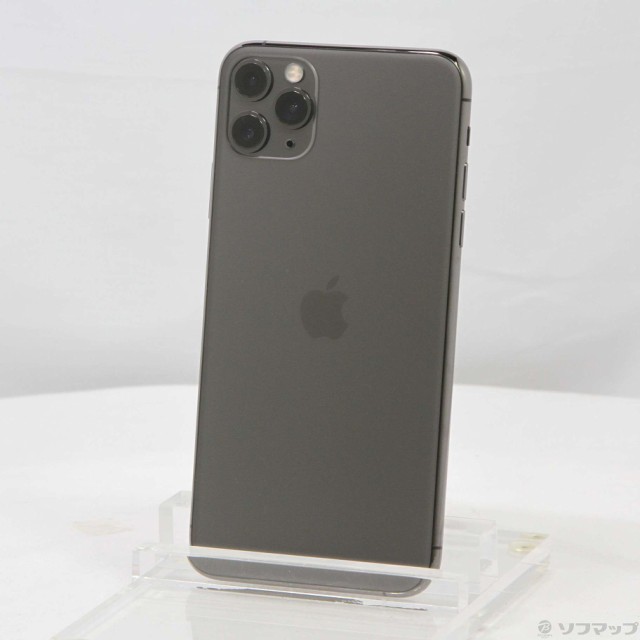 中古)Apple iPhone11 Pro Max 64GB スペースグレイ MWHD2J/A SoftBank