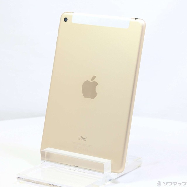 Apple iPad mini 4 16GB ゴールド MK712J/A SoftBankロック解除SIM ...