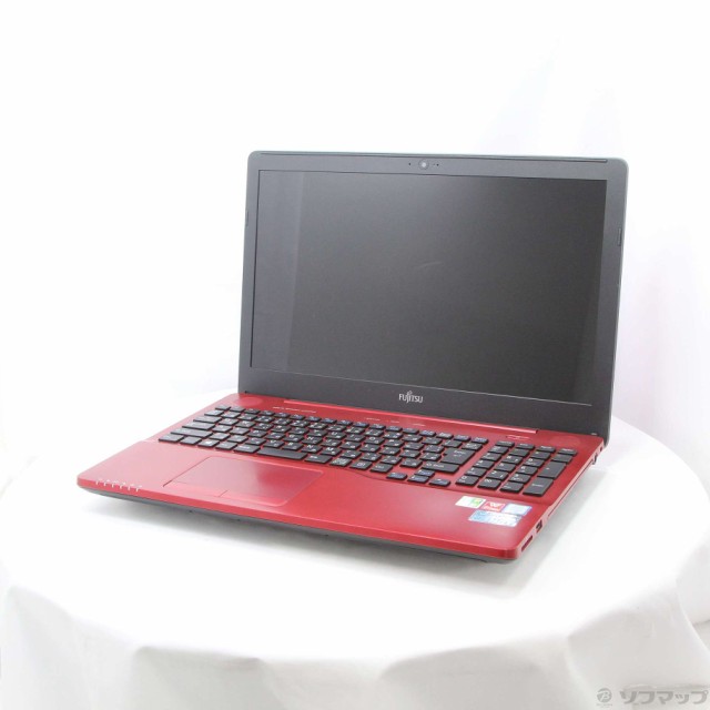 (中古)FUJITSU 格安安心パソコン LIFEBOOK AH45/A3 FMVA45A3R ルビーレッド (Windows  10)(348-ud)｜au PAY マーケット