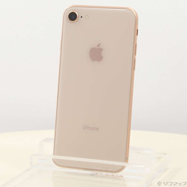 Apple iPhone8 64GB Gold simフリー - スマートフォン/携帯電話