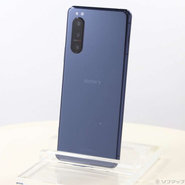 SONY Xperia 5 II 128GB ブルー SOG02 auロック解除SIMフリー(377-ud