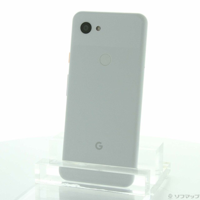 中古)GOOGLE Google Pixel 3a 64GB クリアリーホワイト SIMフリー(344