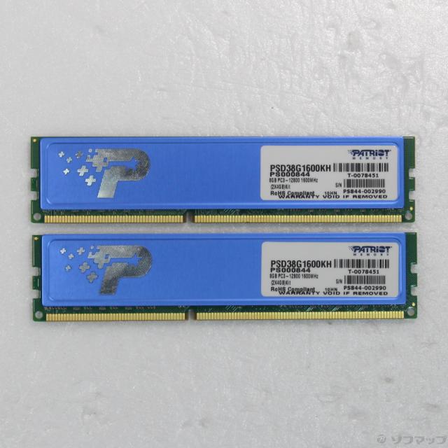 (中古)Patriot Memory PSD38G1600KH(305-ud)