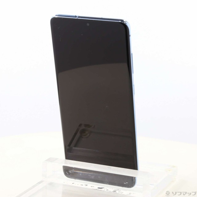 中古)SAMSUNG Galaxy S20+ 5G 128GB クラウドブルー SCG02 auロック