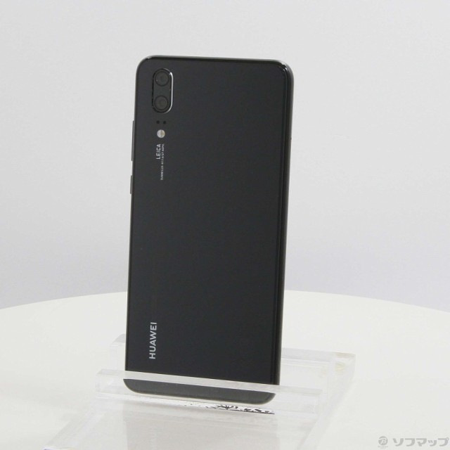 中古)HUAWEI HUAWEI P20 128GB ブラック EML-L29 SIMフリー(262-ud)の ...