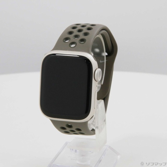 中古)Watch Series 7 Nike GPS 41mm スターライトアルミニウムケース