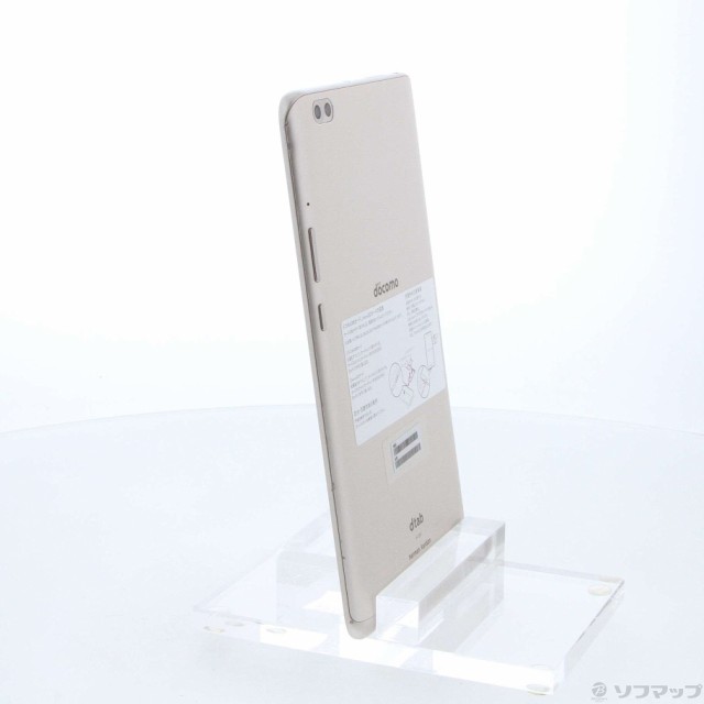 中古)HUAWEI dtab compact 32GB ゴールド d-02K docomo(344-ud)