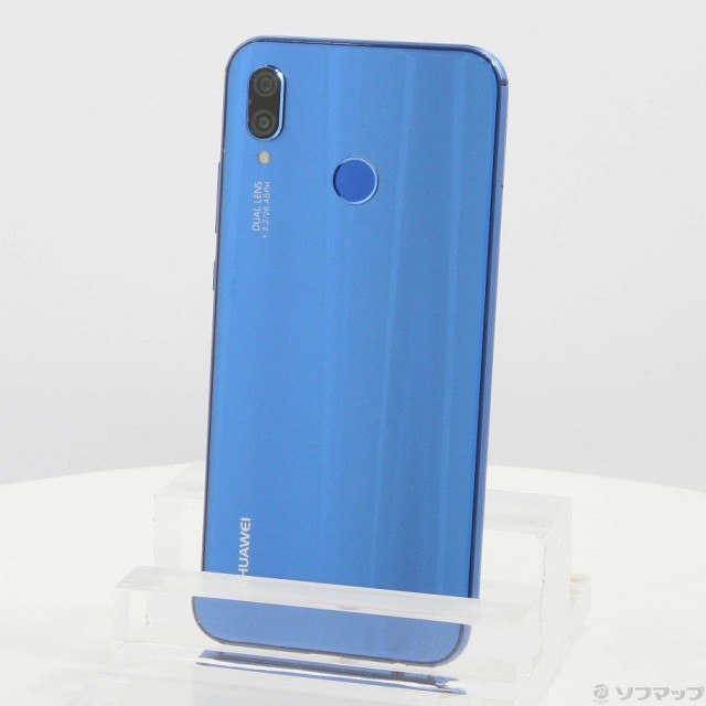 スマートフォン/携帯電話HUAWEI　P20 lite　クラインブルー